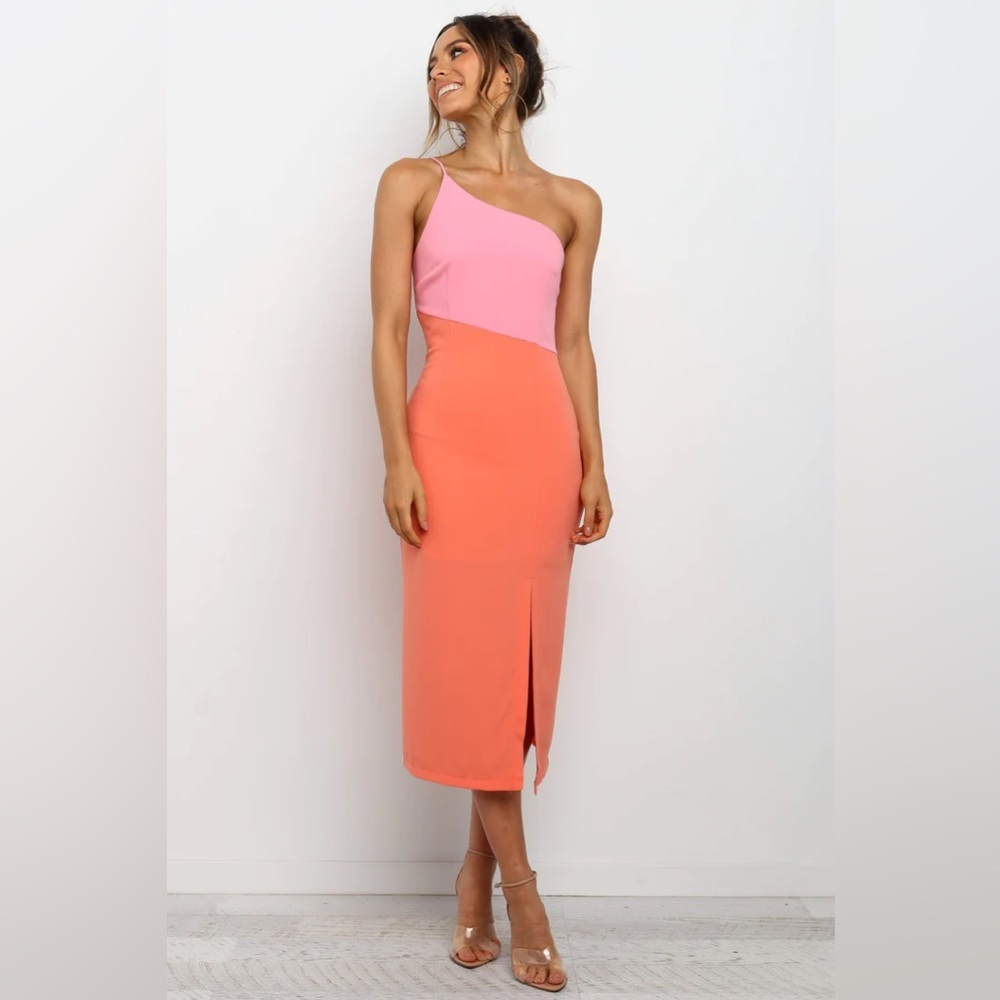 Petal and Pup Midi Dress